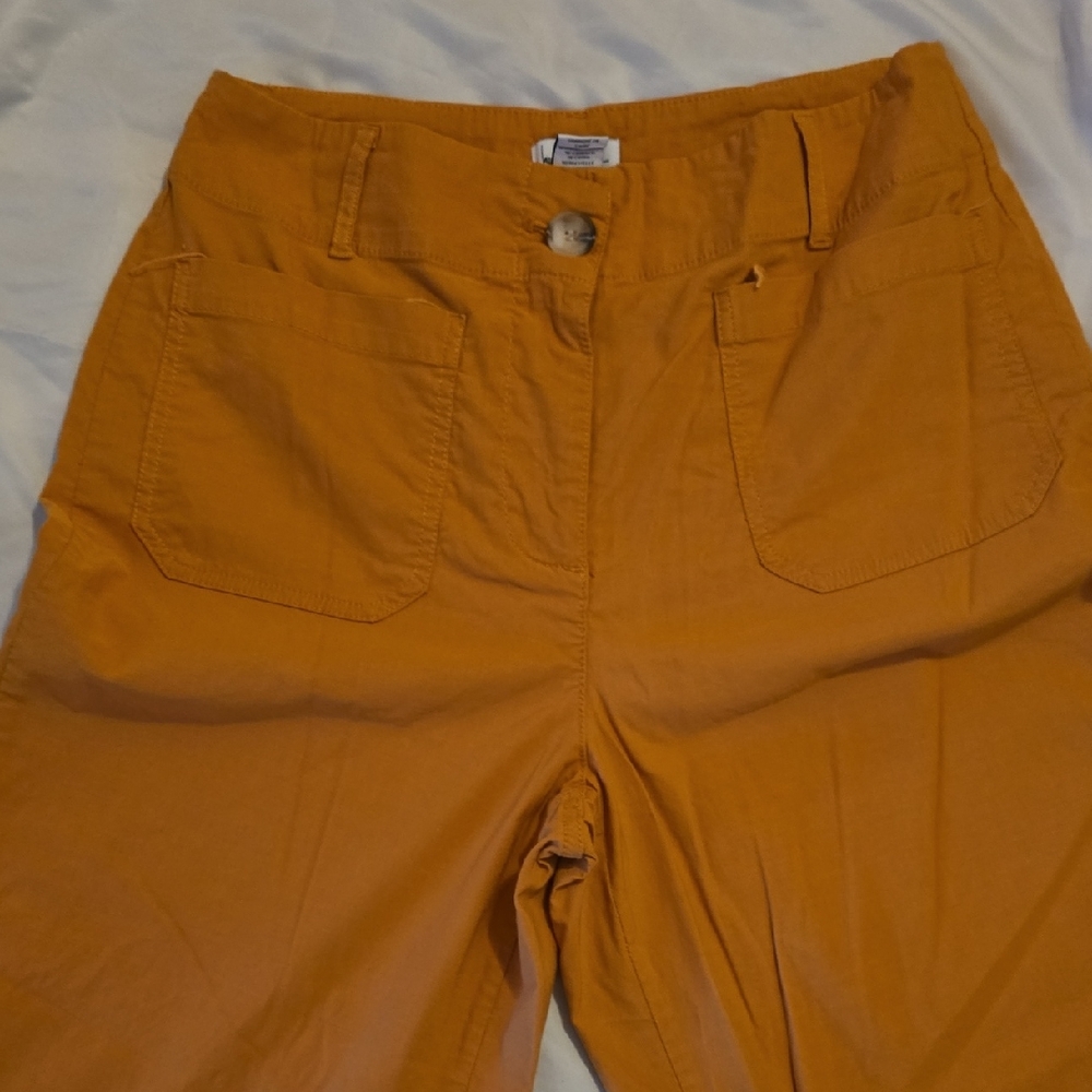 Nicole Miller Mustard Yellow Pants